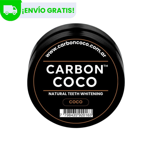 Carbón Coco™ Blanqueador Dental Sabor Coco